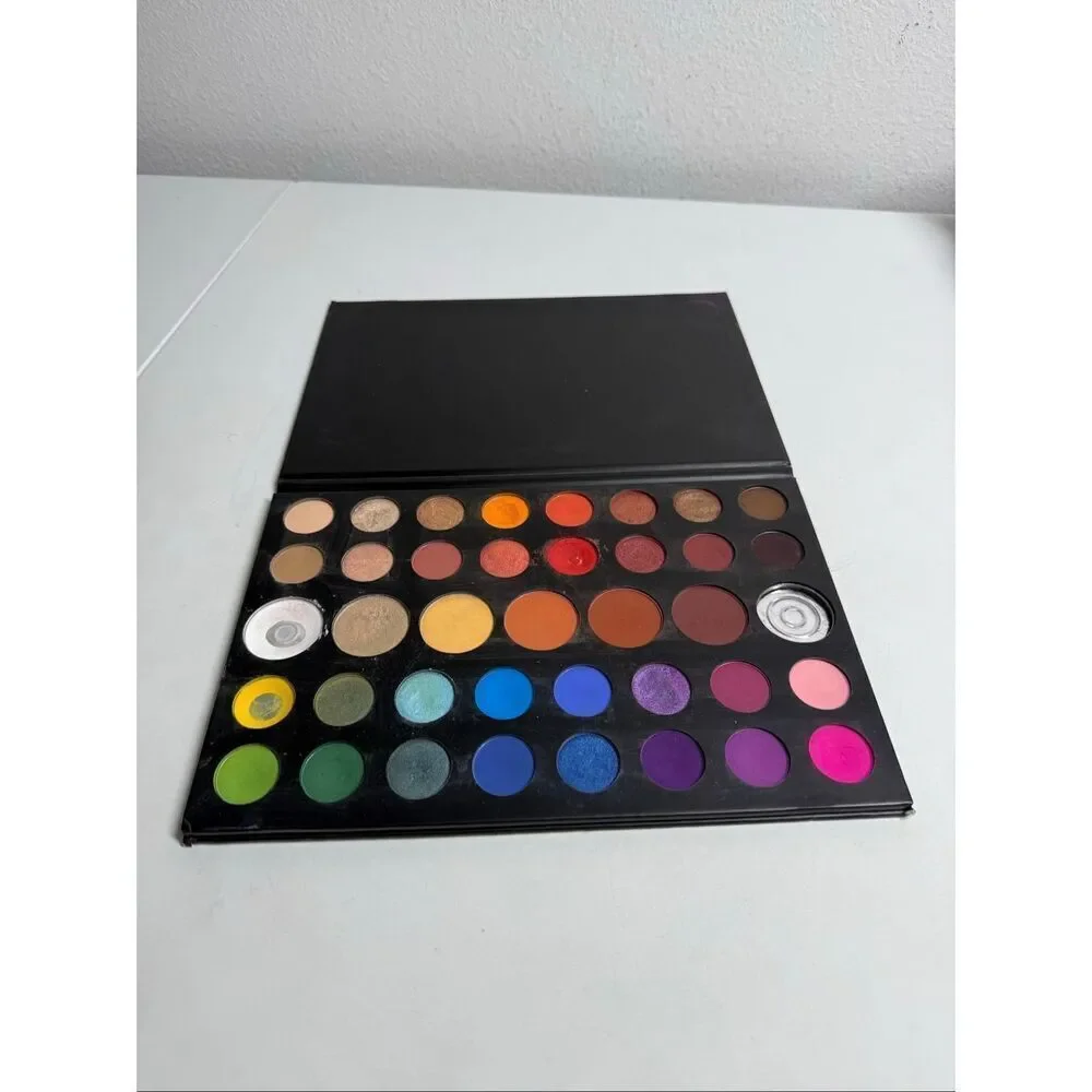 The Morphe x James Charles Artistry Palette Eyeshadow Used